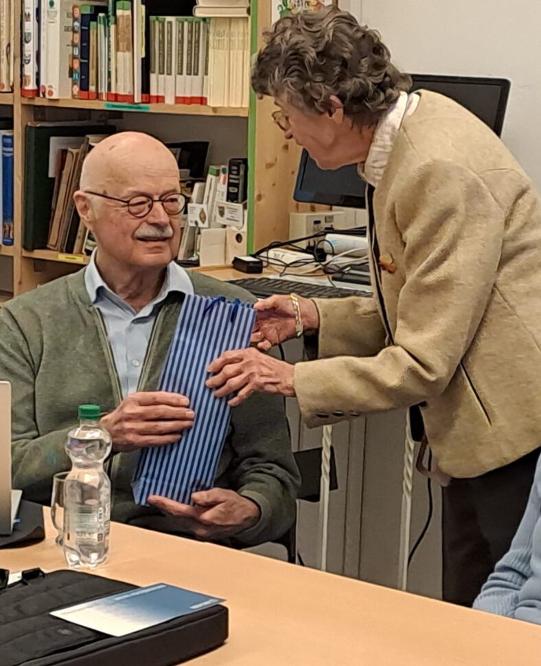 Werner Scheffler und Elke Fritzenwalder Foto: Salzburger Verein e.V. - Landesgruppe Niedersachsen